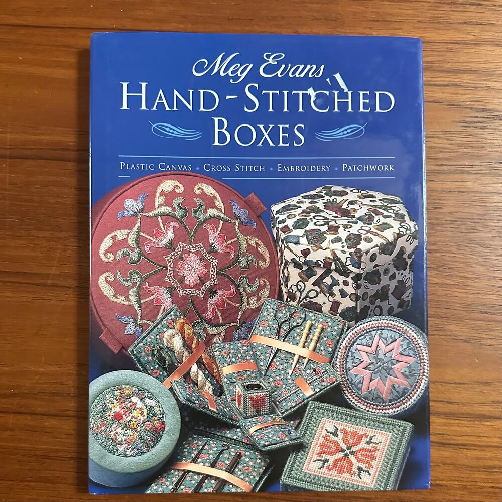 Hand-Stitched Boxes Meg Evans Pattern Book